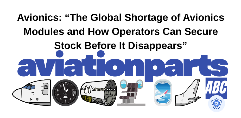 Avionics: “The Global Shortage of Avionics Modules and How Operators Can Secure Stock Before It Disappears”